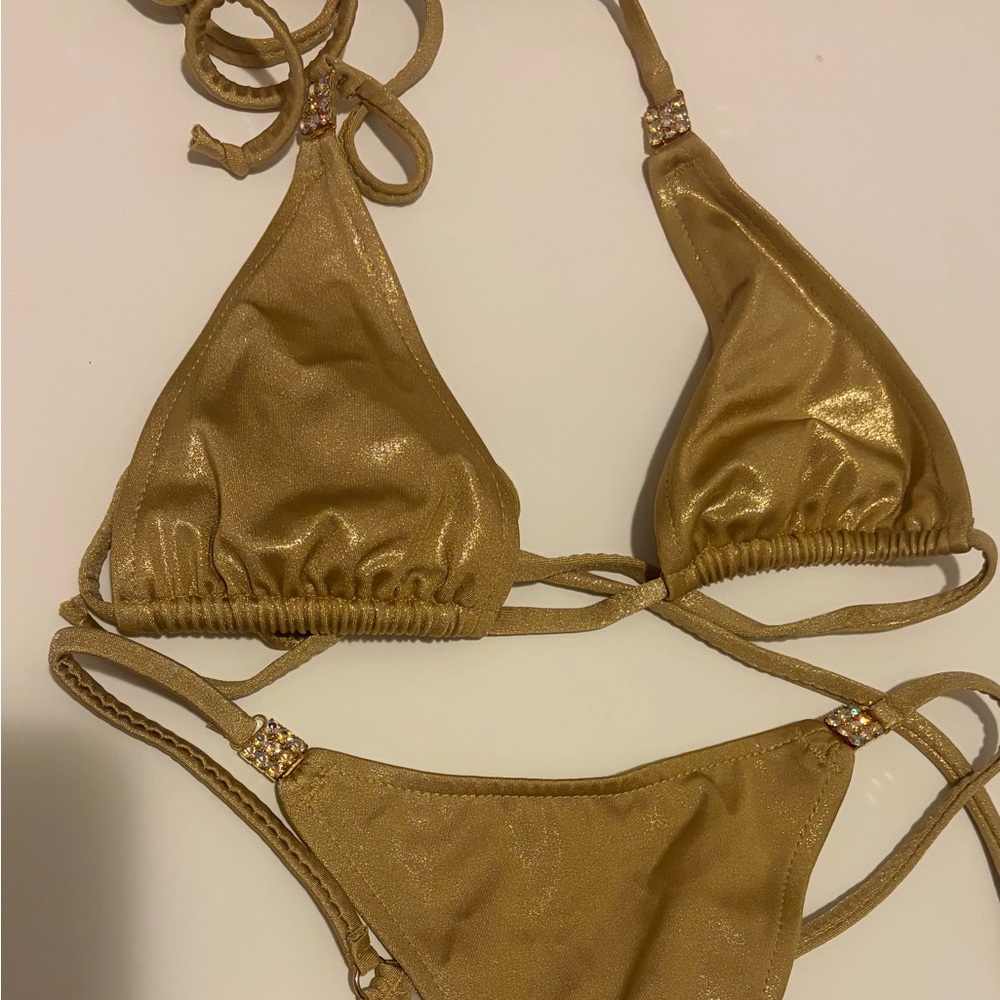 Gold Bikini Set